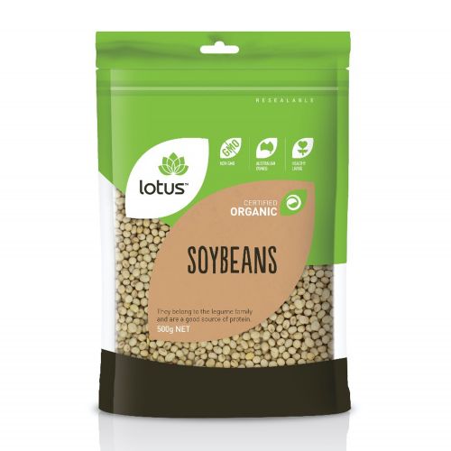 Organic Soy Beans - 500g