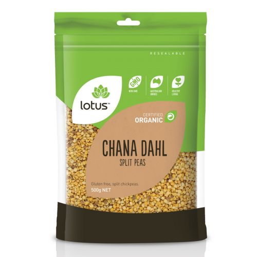 Organic Chana Dahl Split Peas 500g