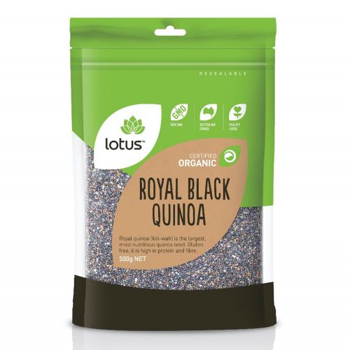 Organic Black Quinoa Grain - 500g