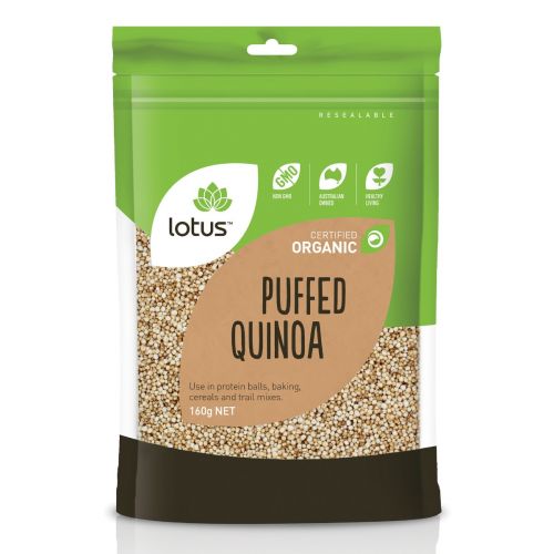 Organic Quinoa Puffed 160g