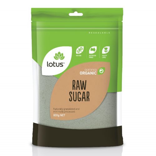 Organic Raw Sugar - 800g