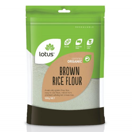 Organic Brown Rice Flour - 500g