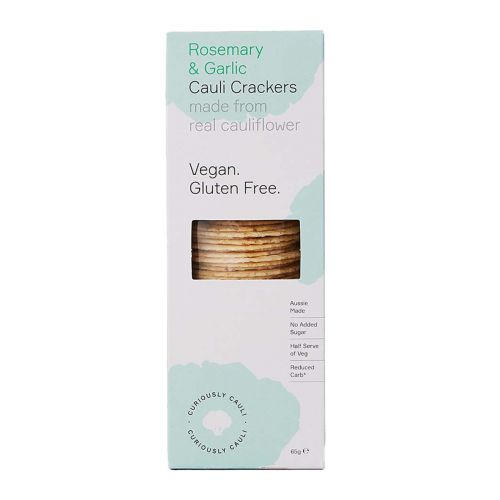 Crackers Rosemary Garlic 65g