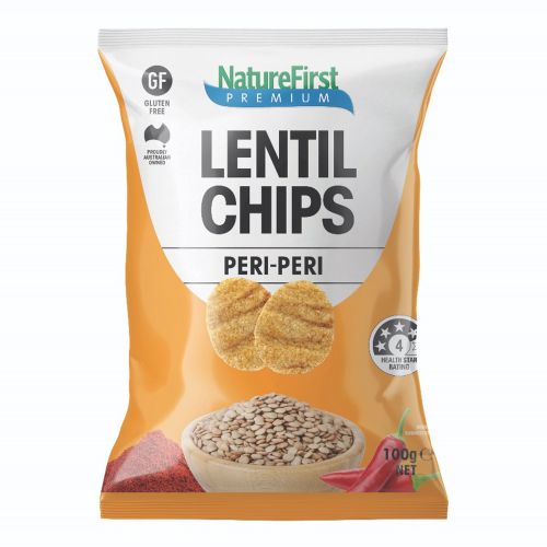 Lentil with Peri Peri Chips - 100g