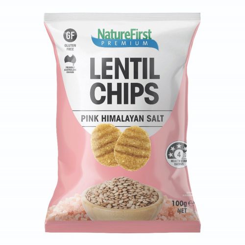 Lentil with Pink Himalayan Salt Chips - 100g