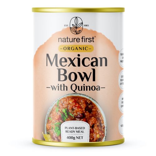 Organic Plant Based Ready to Eat Meal Mexican Bowl with Quinoa 400g 