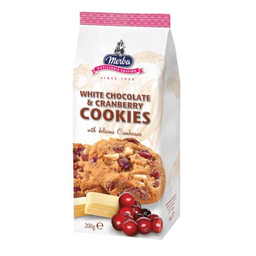 Cookies White Chocolate Cranberry 200g