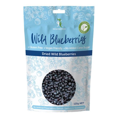 Dried Wild Blueberries - 125g