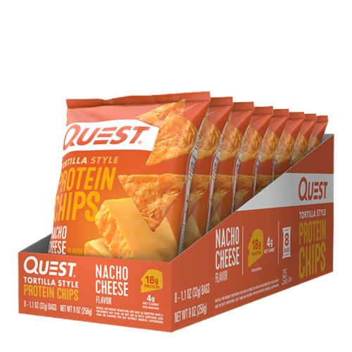 Protein Chips Nacho Cheese 32g 8 Pack