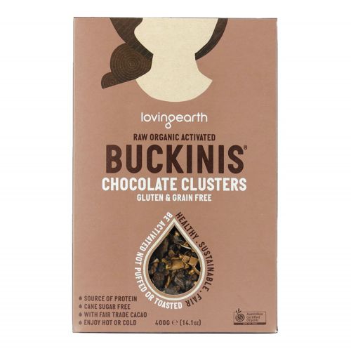 Buckinis Chocolate Clusters - 400g