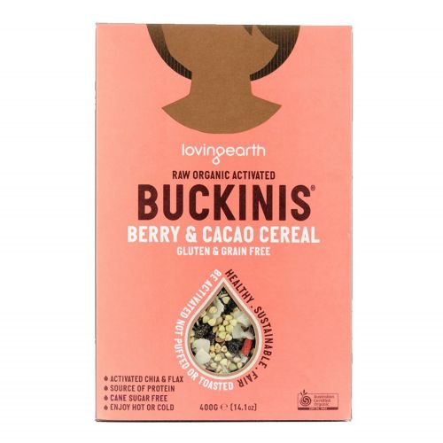 Buckinis Berry Cacao Cereal - 400g
