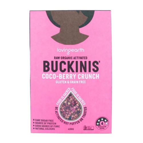 Buckinis Coco Berry Crunch 400g