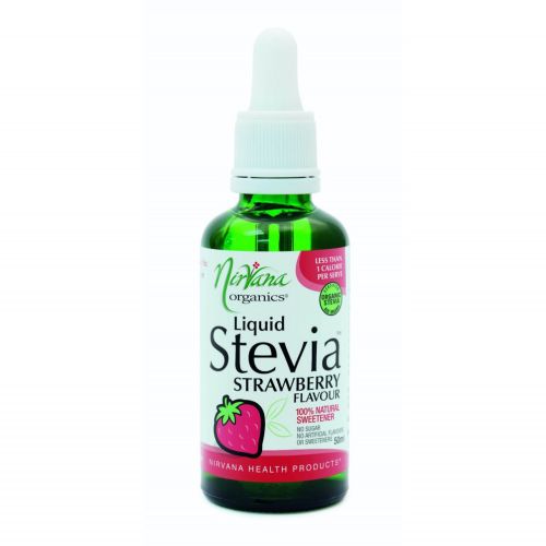 Strawberry Flavour Stevia Liquid - 50ml