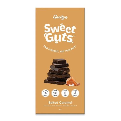 Sweet Guts Salt Caramel Chocolate 90g