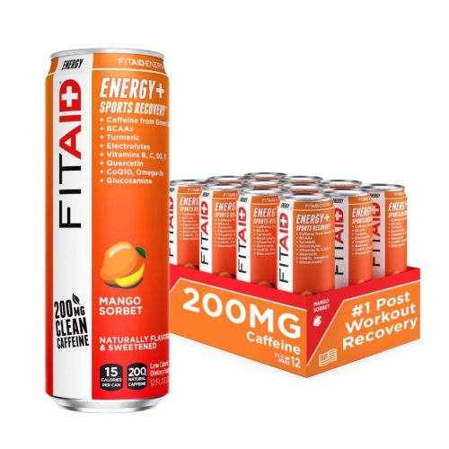 Fitaid Energy Mango Sorbet 355ml 12 Pack