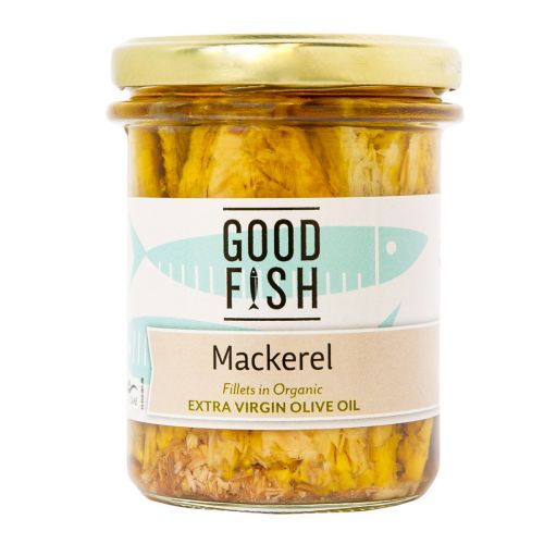 Mackerel in Olive Oil Jar 195G 