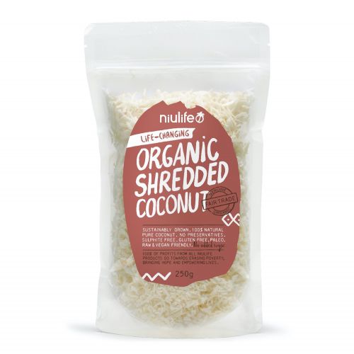 Organic Shredded Coconut - 250g