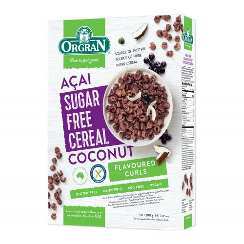 Sugar Free Acai & Coconut Cereal - 200g