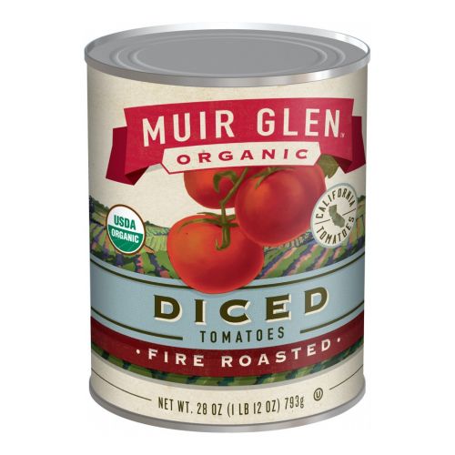 Organic Fire Roasted Diced Tomatoes - 794g