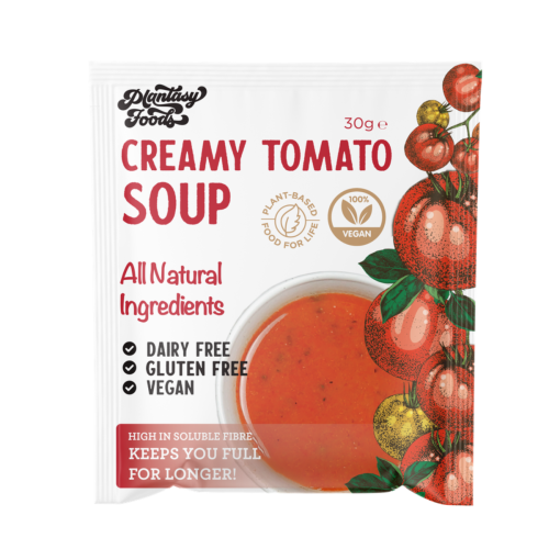 Plant Based Soup Creamy Tomato 30g - 8 Sachets