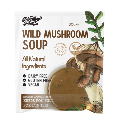 Plant Based Soup Wild Mushroom 30g - 8 Sachets