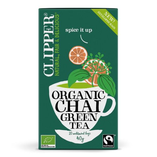 Organic Green Tea Chai - 20 Teabags