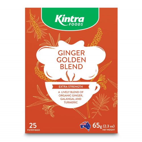Ginger Golden Blend Tea - 25 Tea Bags 65g