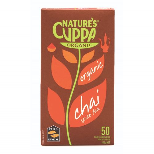 Organic Chai Spice Tea - 50 Teabags