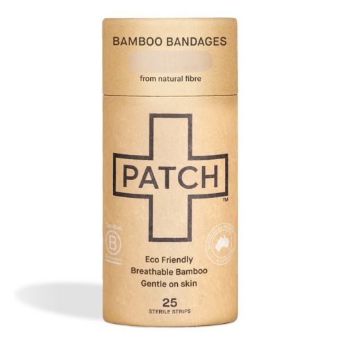 PATCH Bamboo Bandage Strips Natural 25 Pack