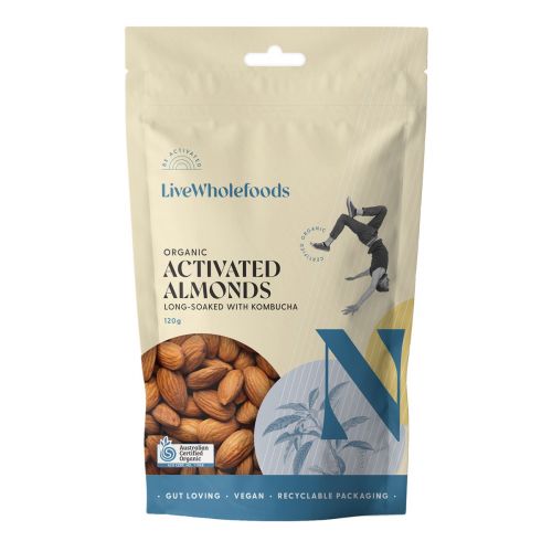 Organic Activated Almonds 120G