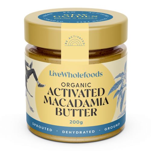 Organic Activated Butter Macadamia 200G