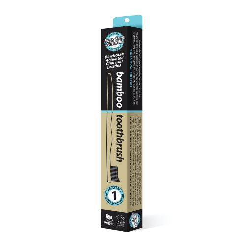 Activated Charcoal Toothbrush - 1 Pack Soft
