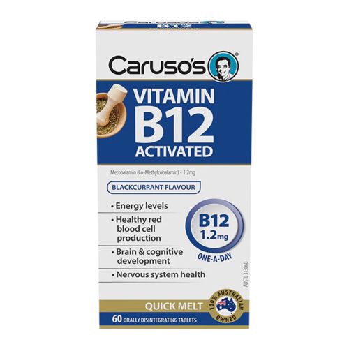 Vitamin B12 Activated Melt 1.2mg 120T