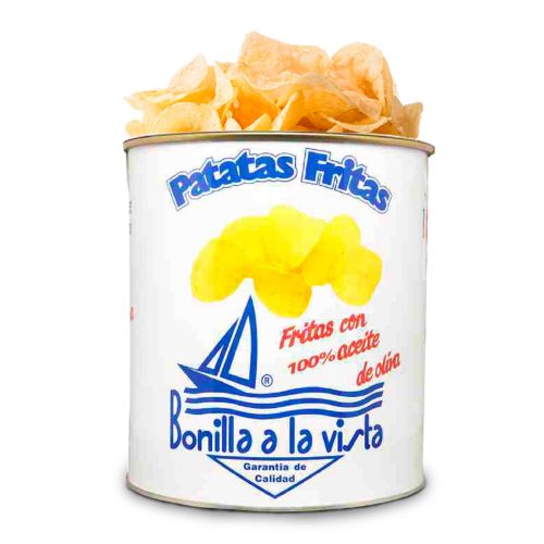 Patatas Fritas Potato Chips in Tin 500g