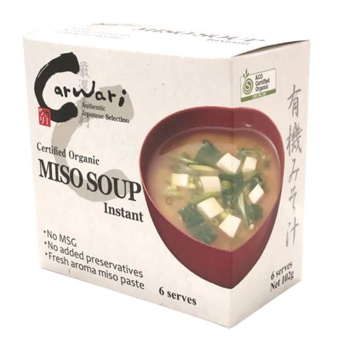 Organic Instant Miso Soup 6 Serves