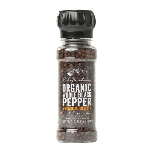 Whole Black Pepper Grinder 100g