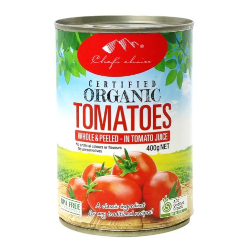 Whole Peeled Tomatoes 400g