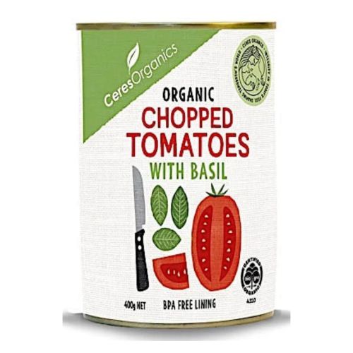 Tomatoes Chopped with Basil 400g