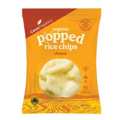 Popped Rice Chips Cheese 100g