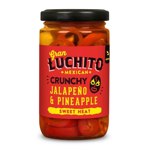 Crunchy Jalepeno & Pineapple 215g
