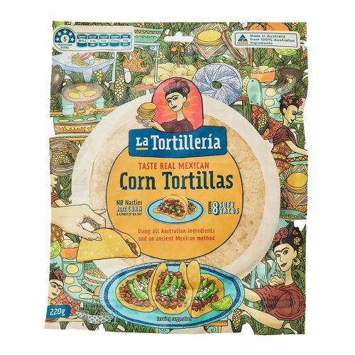 Fresh Corn Tortillas 8pc 220g