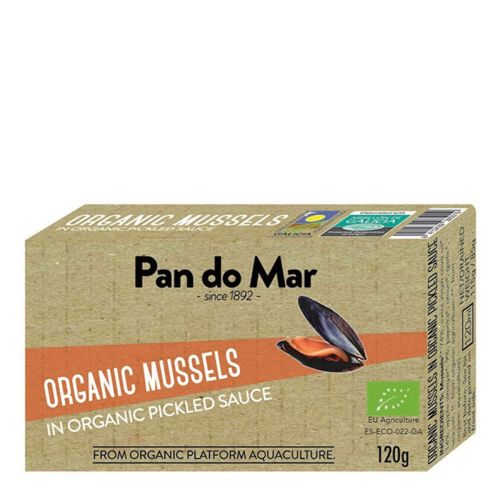 Organic Mussels in Organic Pickled Sauce 120g