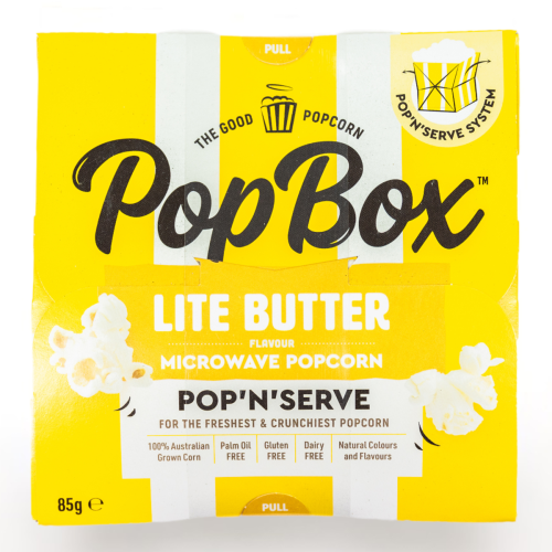 Microwavable Popcorn Lite Butter 85g
