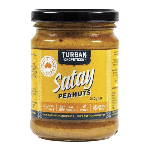 Curry Paste Satay Peanuts 240g