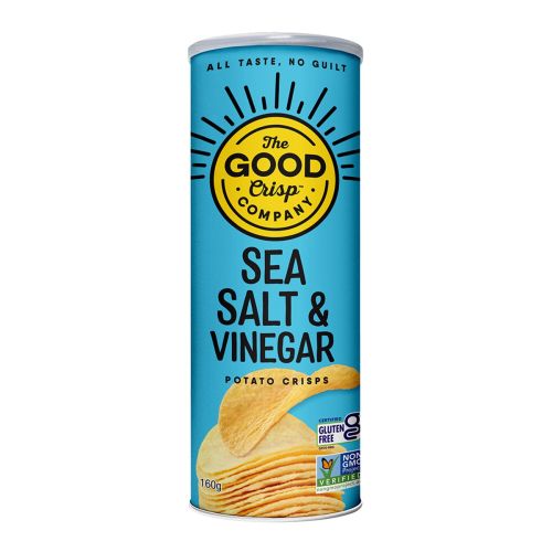 Potato Crisps Sea Salt & Vinegar 160g