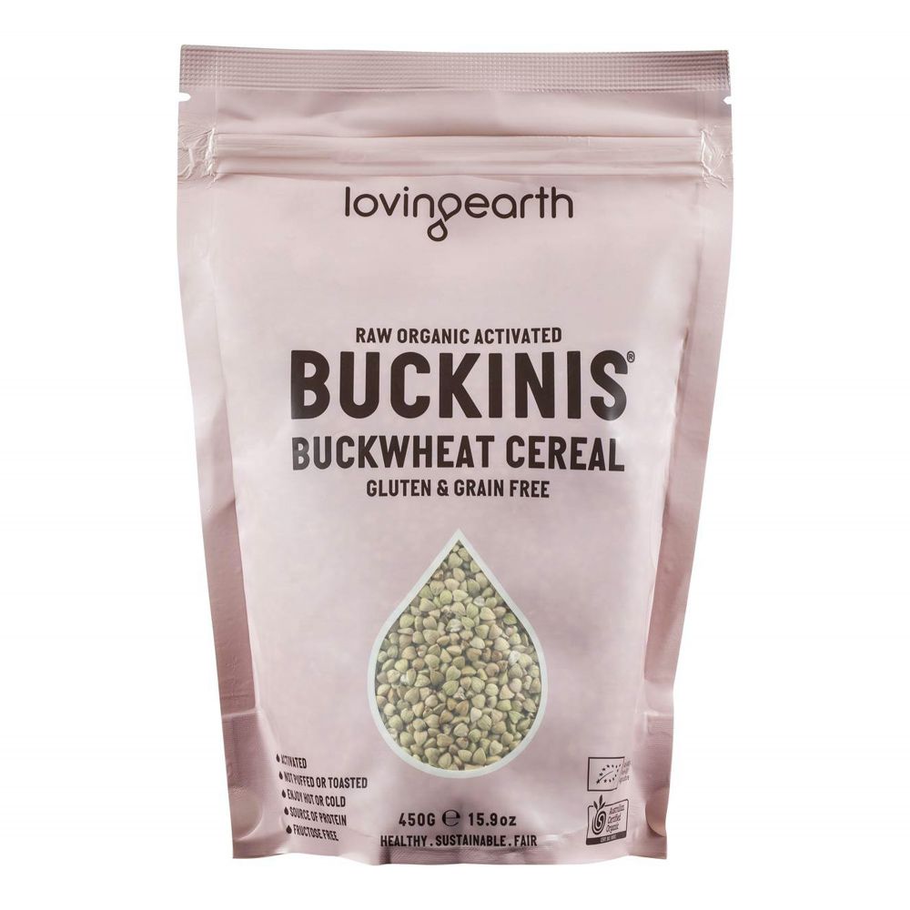 Loving Earth Activated Buckinis 450g Wholesome Market